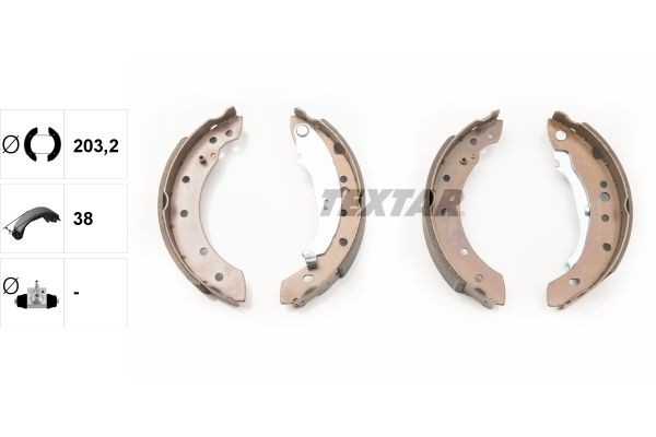 Textar Bremsbackensatz 91061800 FüR Peugeot-image