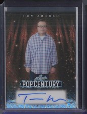 2026 Leaf Pop Century Orange Shimmer Tom Arnold 1/1 Auto Autograph