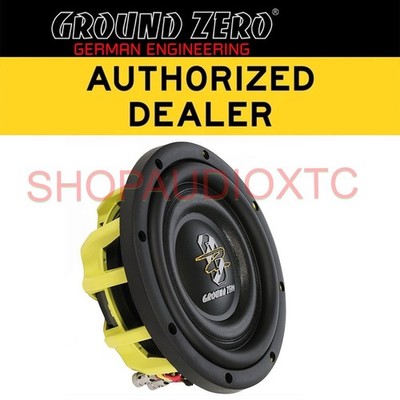 GROUND ZERO GZHW 12SPL-D2 FLAT 30 cm / 12  high quality flat SPL subwoofer 750W