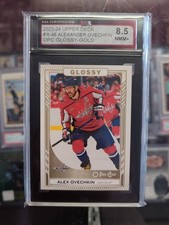 Alex Ovechkin 2023-24 Upper Deck Series 2 Hockey O-Pee-Chee Glossy Gold KSA 8.5