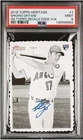 2018 Topps Heritage SHOHEI OHTANI RC Deckle Edge Rookie, Rare Insert PSA 9