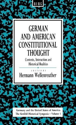 German and American Constitutional Thought - 9780854962945