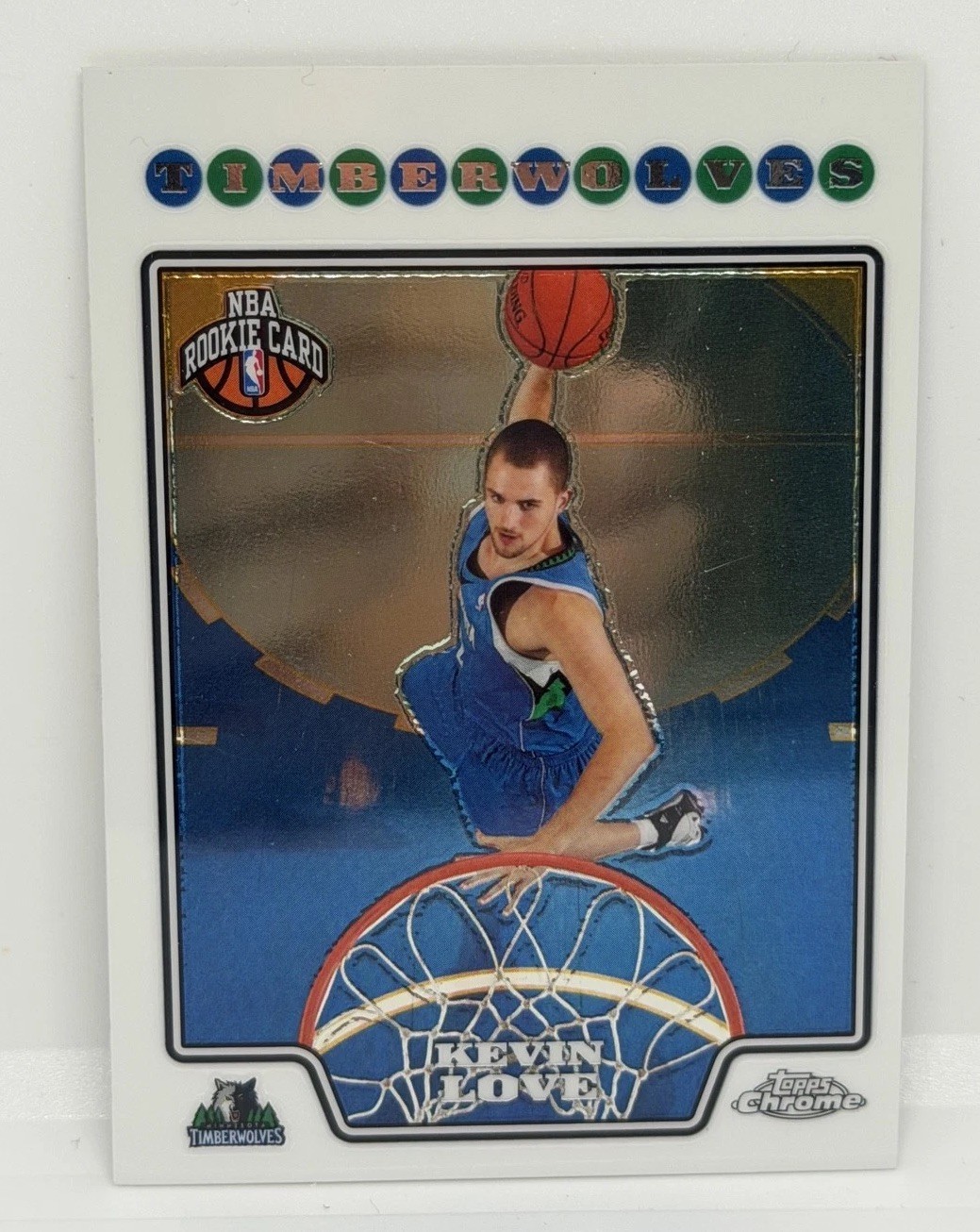 2008-09 Topps Chrome - Kevin Love #185 (RC)