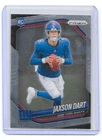 2025 Panini Prizm Jaxson Dart Rookie Card RC #332 New York Giants