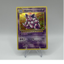 The Pokémon Company Nidoking 45/108 Evolutions Reverse Holo 150 HP Holo Rare En…