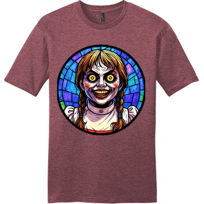 Neu Art Society Buntglas Anabelle Heather Kardinal T-Shirt S-4XL Hergestellt USA