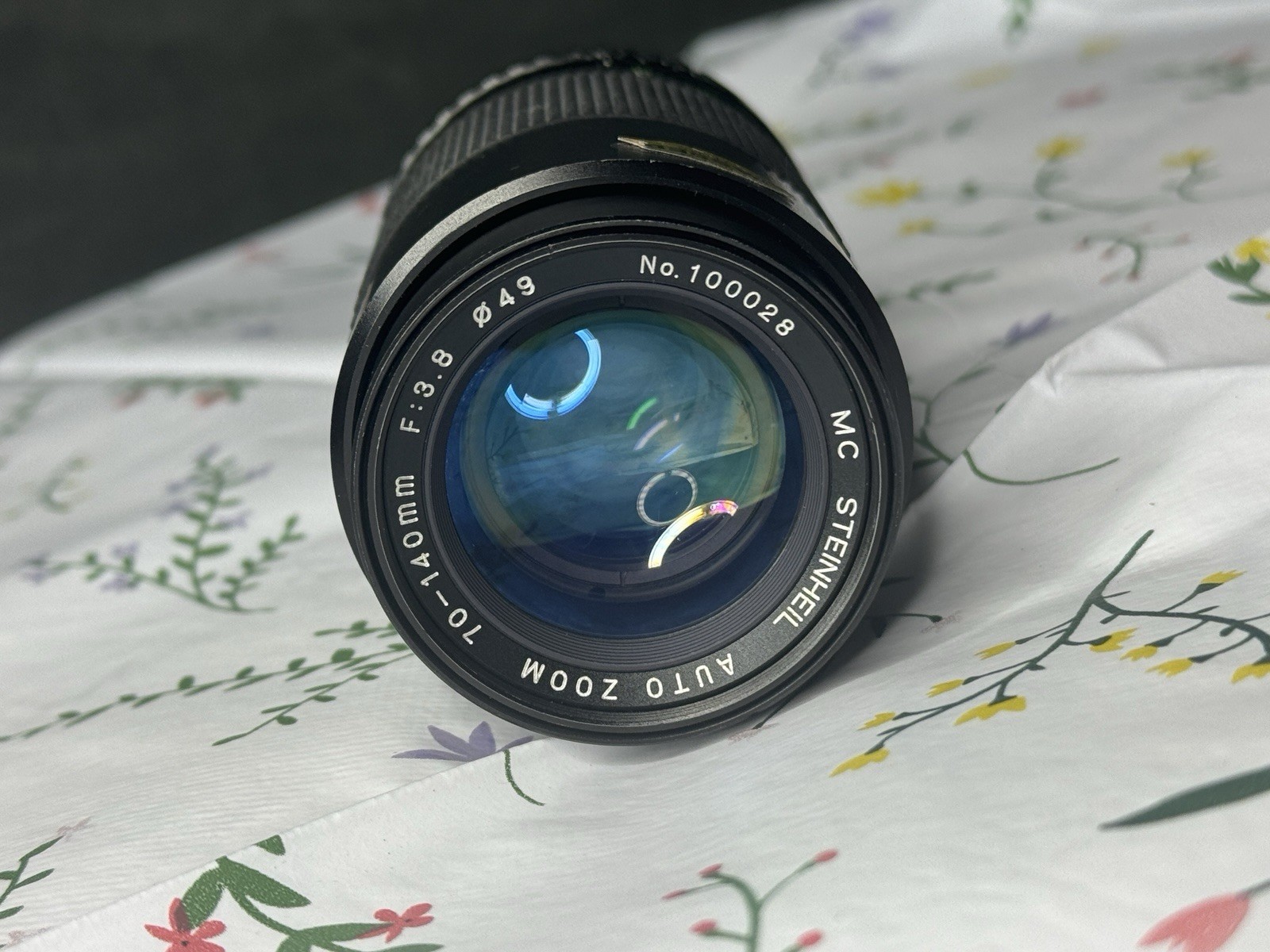 Vintage MC Steinheil Auto Zoom 70–140mm f/3.8 camera lens PK mount, dust inside