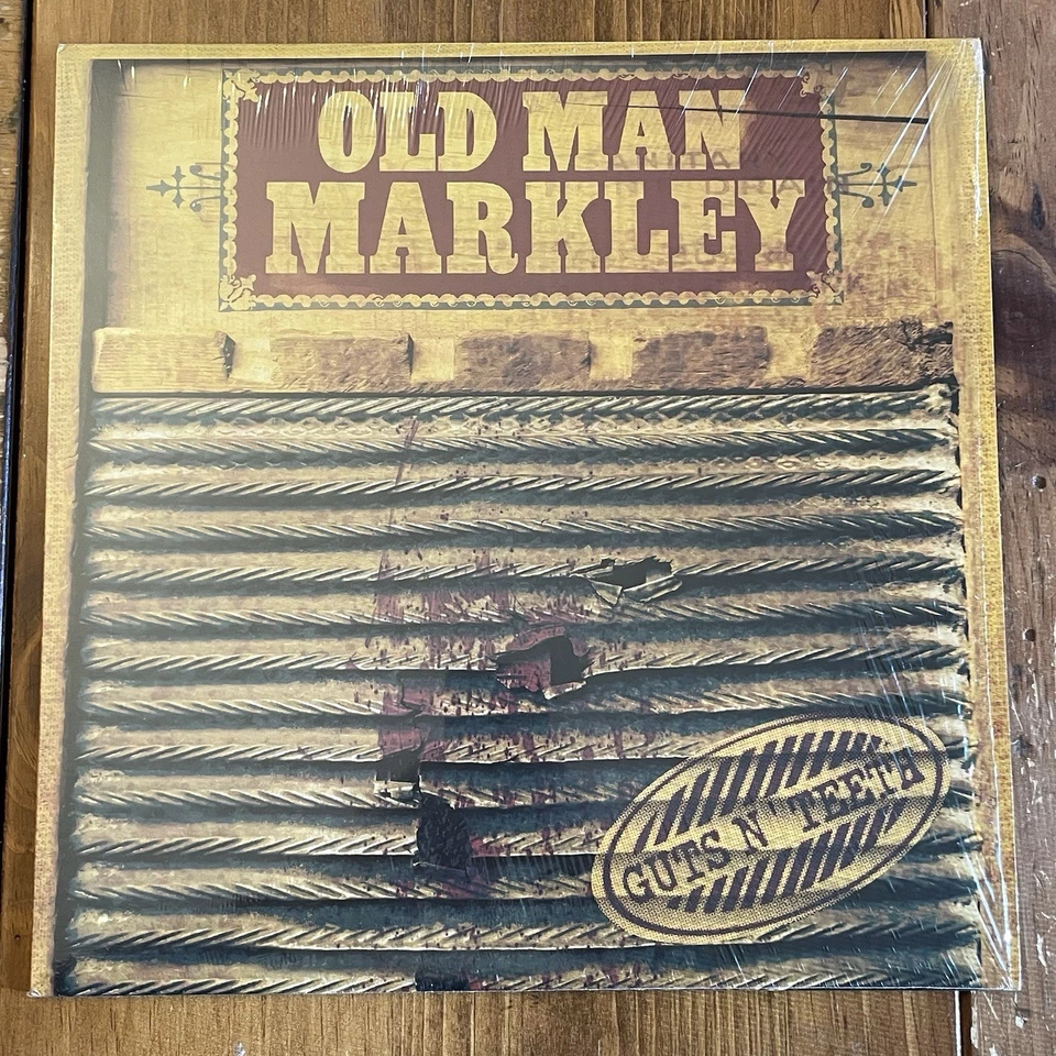 OLD MAN MARKLEY Guts N' Teeth rare OOP vinyl LP Fat Wreck Chords NM in shrink! - Image 2 of 4