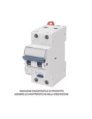 Gewiss Magnetothermal Differential Switch 1p N C25 30ma 0.03ac 10ka gw95