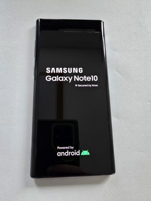 Samsung Galaxy Note 10 N970F/DS DUAL SIM 256G Unlocked Smartphone Open Box BLACK