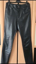 Marc Cain❤️Lederhose Kunstleder in Gr. N4/40 Neu ohne Etikett. 