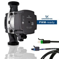 "UmwäLzpumpe Heizungspumpe Grundfos UPM3 Hybrid 25-70 Bl: 180 Mm 1½\" + Pwm-Kabel"