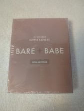 Bare Babe Invisible Nipple Covers Non Adhesive, Carmel Color 1 Pair