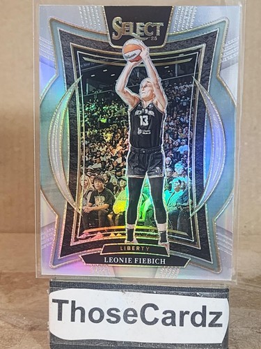 Leonie Fiebich [Silver Prizm] #79 card