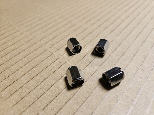 For Porsche Tyre valve dust caps x4 pcs New - Picture 2 of 2