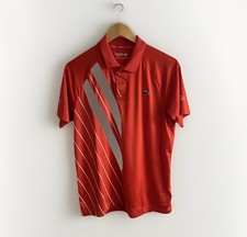 Polo Lacoste Sport x Novak Jokovic Uomo Small FR3 Rosso Tennis