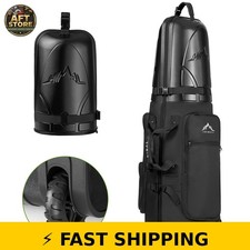 uniHimal Golf Travel Bag with Hard Case Top, 1680D Heavy Duty