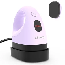 Mini Heat Press Machine, 3 Heat Settings& Fast Heating, 15 Mins Auto-Off, Ins...