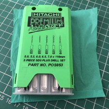 Hitachi Premium Accessory 5-piece SDS Plus drill set