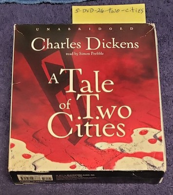 Tale of Two Cities Charles Dickens Audio CD   Unabridged  12 cds Excellent Condt