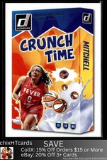 Kelsey Mitchell 2025 Donruss WNBA Crunch Time #6 Indiana Fever