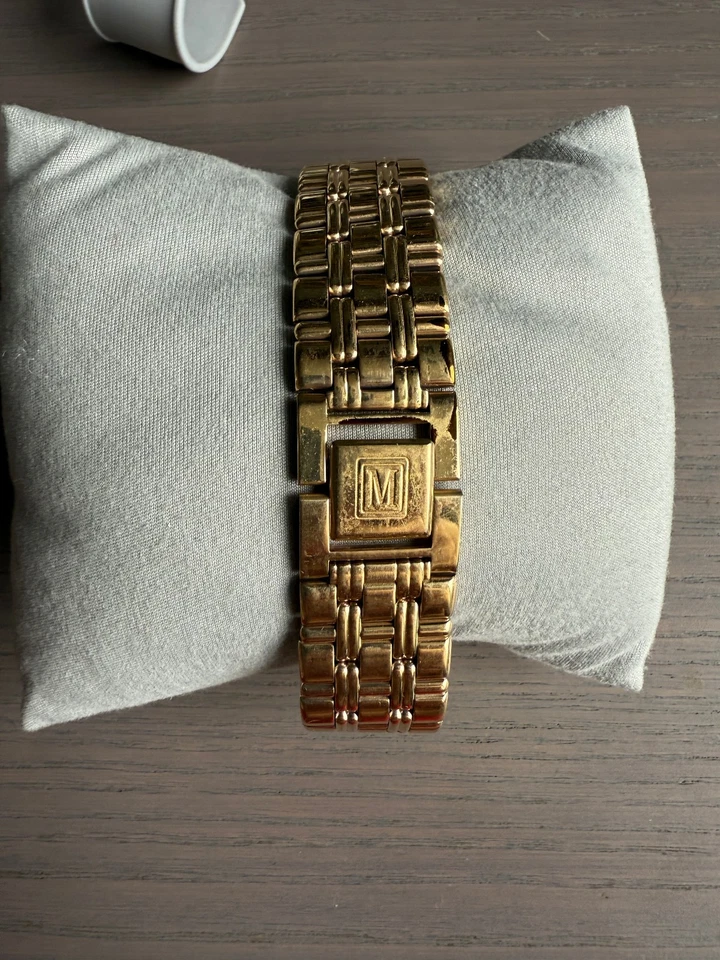 Momentus C449 Gold Tone 22K Electroplated Quartz Watch – Japan Made - image 2 of 4