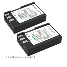 2x Kastar Battery for Nikon EN-EL9 EN-EL9a D40 D40x D60 D3000 D5000