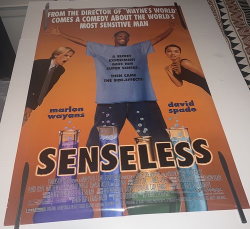 1998 Senseless Original Movie House Poster 27” X 40” Double Sided. ￼