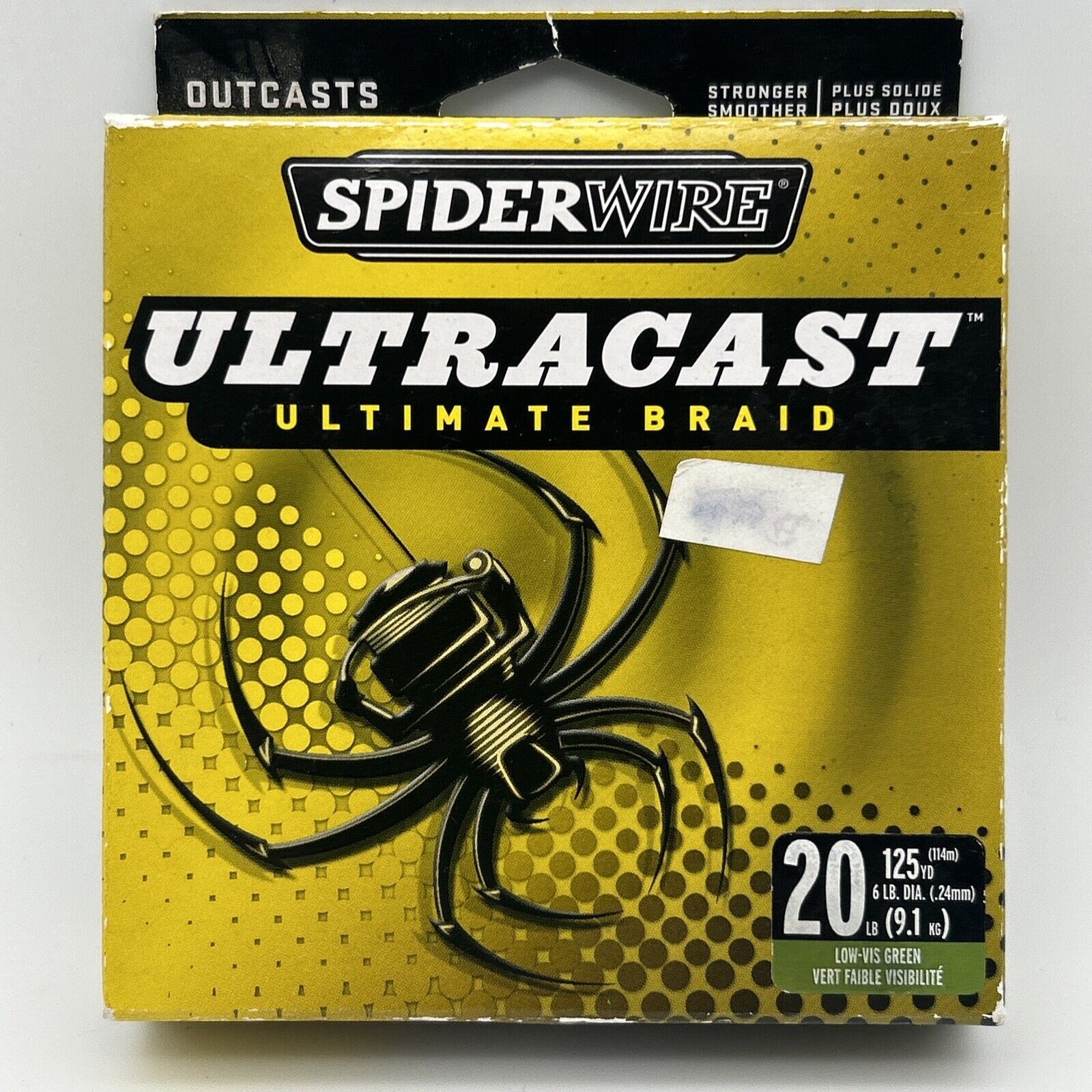 Spider wire Ultracast Ultimate Braid 20lb 125yard Fishing Line New