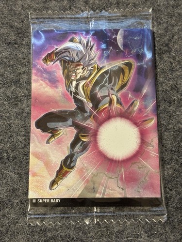 Itajaga Dragon Ball Super Wafer Card 4-24 SUPER BABY BANDAI originale in Giappone - Foto 1 di 3