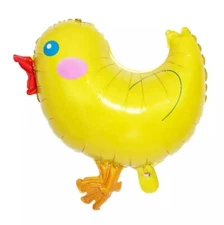 Chicken Foil Balloon Easter Balloons Birthday Party Farm Chicken Helium Air UK