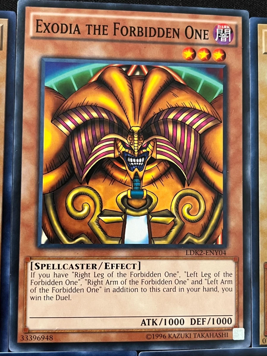 YUGIOH EXODIA DECK- OBLITERATE!!!- INCARNATE- EXODIUS- NECROSS- SPELLCASTER NM