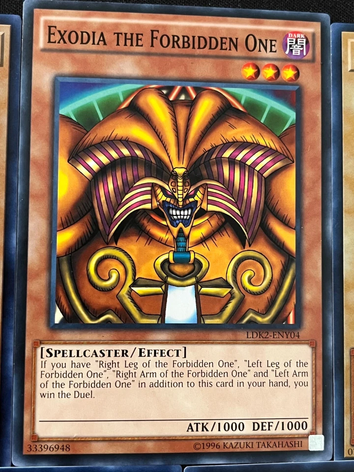 YUGIOH EXODIA DECK- OBLITERATE!!!- INCARNATE- EXODIUS- NECROSS- SPELLCASTER NM - Image 3 of 4