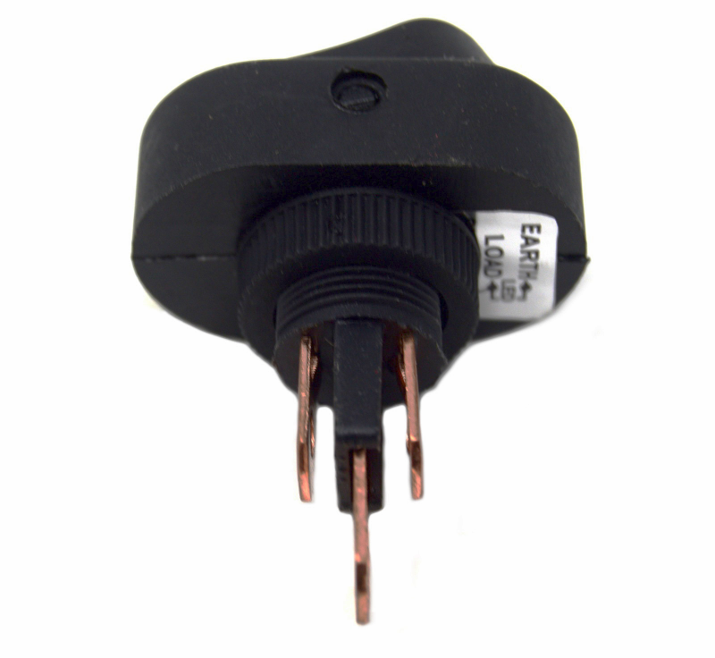 Illuminated Oval Rocker Switch 12 Volt On/Off Blue LED 5 Pcs ...