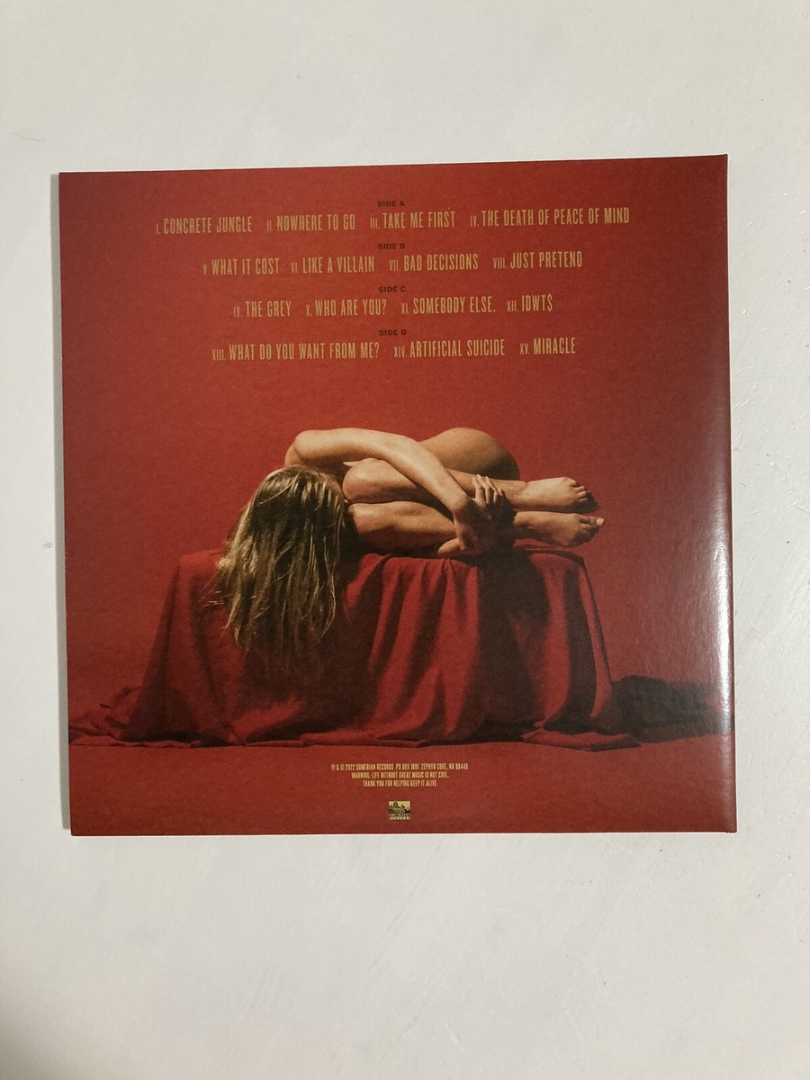 BAD OMENS THE DEATH OF PEACE OF MIND VINYL LP RECORD