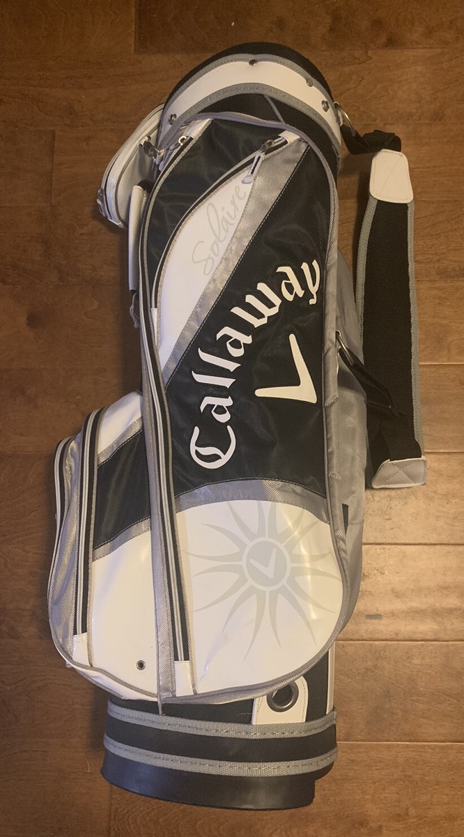 Callaway Solaire 8-Way Golf Cart Bag with Woods Headcovers