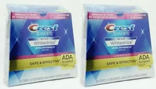 56 STRIPS Crest 3DWhite GLAMOROUS WHITE No Slip Whitestrips Dental Whitening Kit