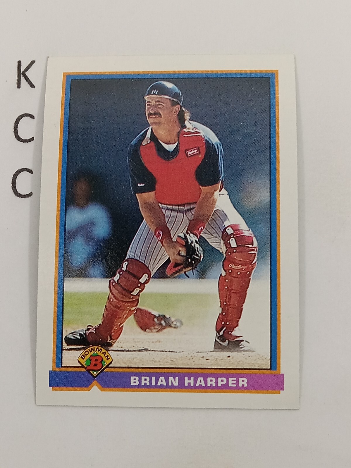 1991 Bowman Baseball #333 Brian Harper Minnesota Twins