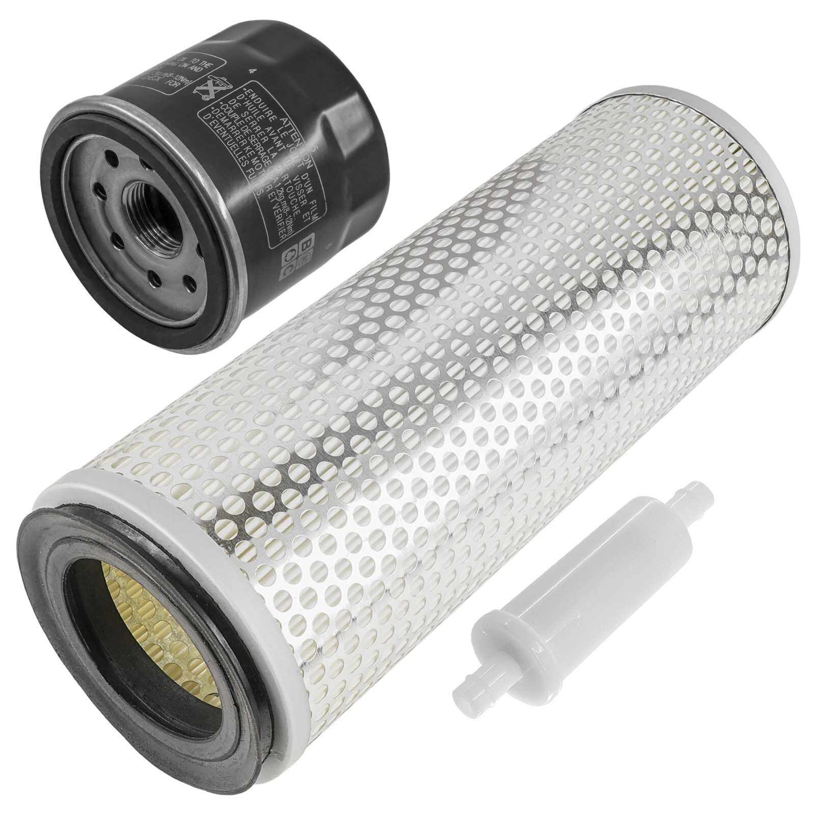 In Line Fuel Oil Air Filter Breather Kit For Polaris Ranger 500 4X4 6X6 2007-13