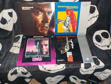 Dirty Harry/ Magnum Force/ Sudden Impact/ Dead Pool Laserdisc LD Free Ship 50