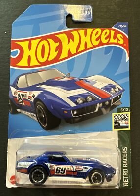 Hot Wheels 1969 Copo Corvette (Red, White & Blue) 2022 Hot Wheels