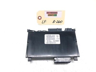 2017-2019 MASERATI LEVANTE LEFT DRIVER FRONT SEAT CONTROL MODULE OEM