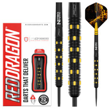 RED DRAGON NIRVANA 22 GRAM 90 TUNGSTEN STEEL TIP DARTS 2383