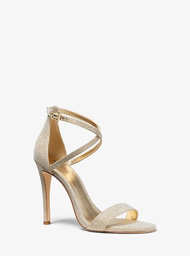 michael kors gold high heels