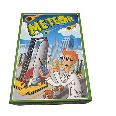 Meteor Mayday Games Co-op 1 5 Players 13+ Kickstarter Mike Young Opened Unused