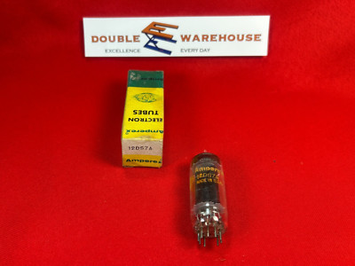 Vintage Amperex 12DS7A Electron Vacuum Tube