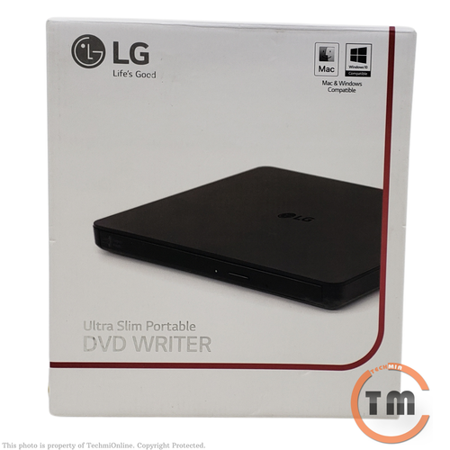 LG EX70 Ultra Slim Portable DVD Writer Windows/Mac (GP63EX70) ™