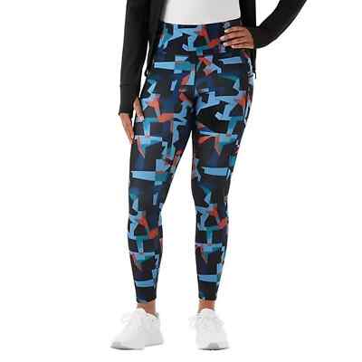 NEW Member's Mark Extra Warm Leggings Future Geo Print Women's Size XS High Rise