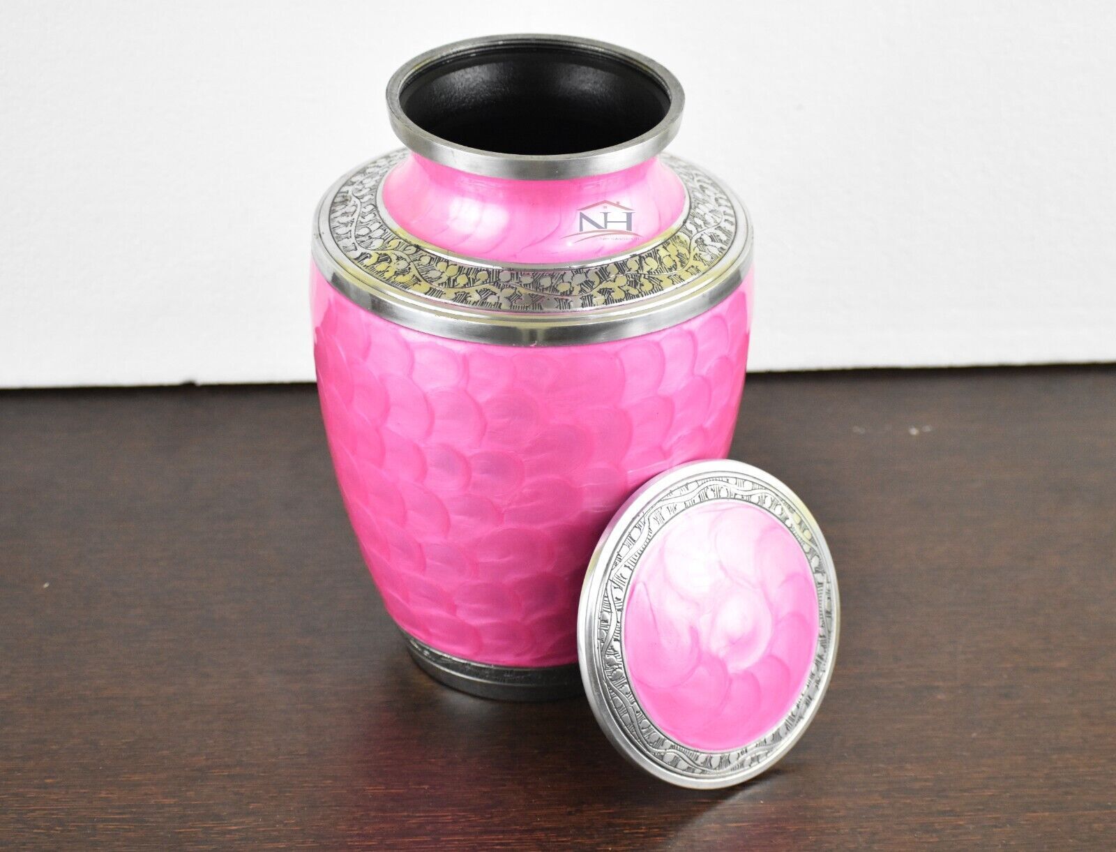 Pink urn memorial Dog/Pet urn Luxury Urn for human ashes Cremation urn