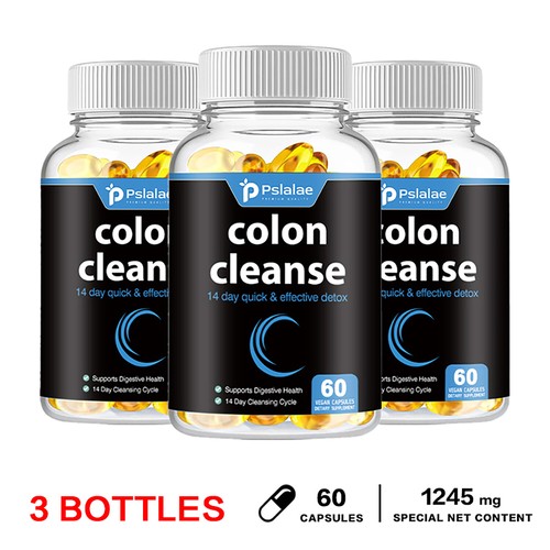 Limpieza de colon - para alivio del estreñimiento, aumento de energía, pérdida de peso, desintoxicación máxima - Imagen 12 de 13